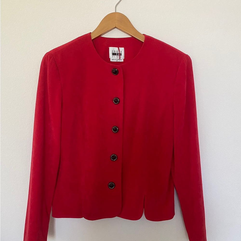 Beautiful red jacket